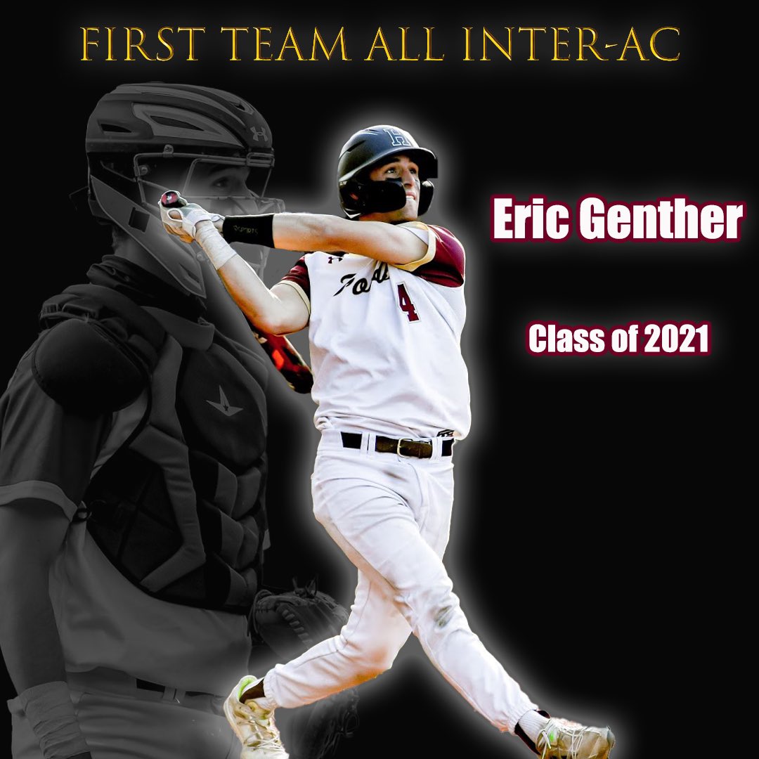 Congratulations to Eric Genther ‘21 and Ryan Reed ‘22 for being selected to First Team All Inter-Ac!!