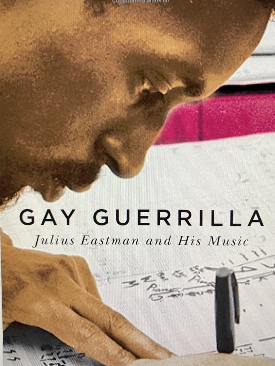 I’m not sure how many out there are way ahead of me on this but I’m having a fascinating week getting to know the life &amp; music of the unique talent of Julius Eastman. This is going to rock a few boats come September!