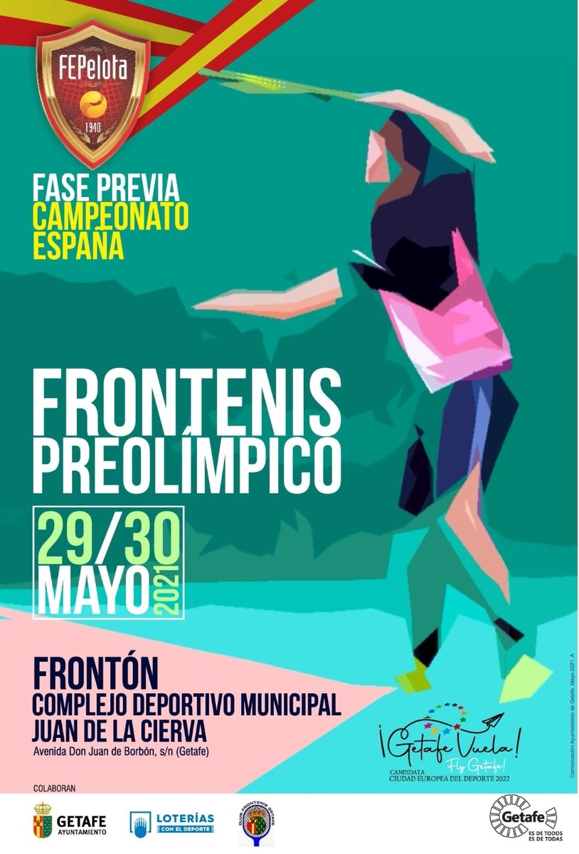DeporteGetafe's tweet photo. El mejor #frontenis llega este fin de semana a #Getafe con la Fase Previa del Cto. de España Preolímpico que hoy han presentado el concejal de Deportes, Francisco Javier Santos, el Presidente de @fepelota, Julián García, y el Presidente de @Frontenisgetafe, Jesús M. Movilla. https://t.co/4yeEyh3u05