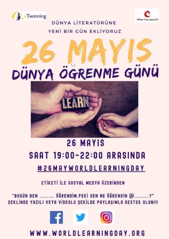 yasinugurmv's tweet photo. "Bana bir harf öğretenin kırk yıl kölesi olurum. "
Hz. Ali

#26MAYWORLDLEARNINGDAY
kutlu olsun. https://t.co/WXbSyrjaEE