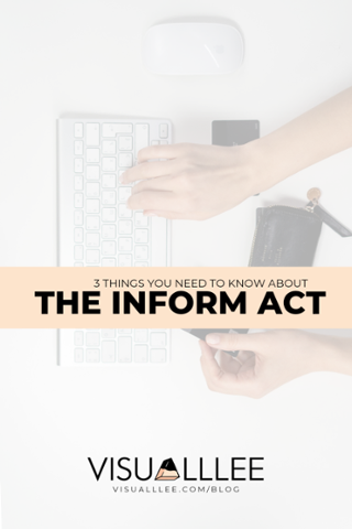 visualllee's tweet photo. From The Blog >> 3 Things You Need To Know About The INFORM ACT 
https://t.co/aiQiev3LPA 
#ecommerce #informact #smallbusiness https://t.co/mn4thXZycD