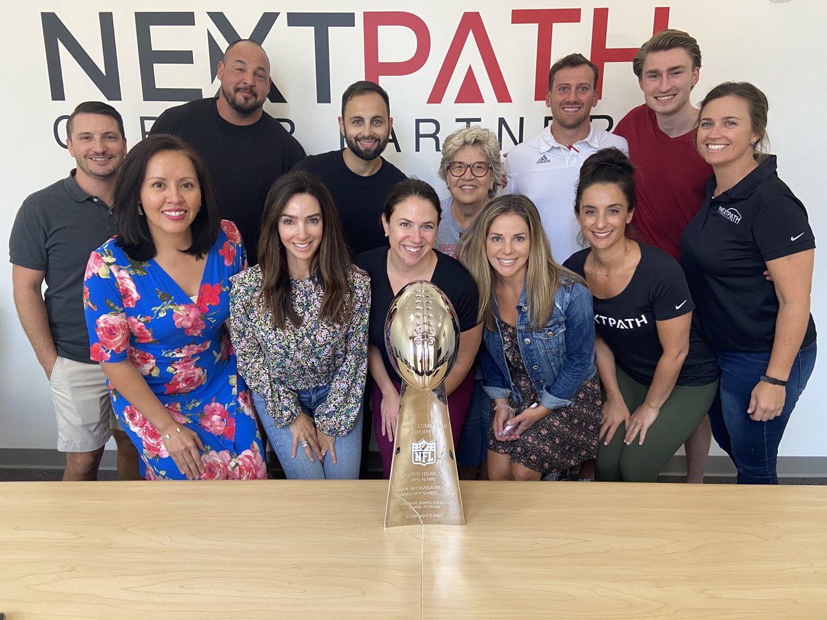 Look who came to visit NextPath today!!

The Lombardi Super Bowl Trophy knows #1 teams!

<a href="/Buccaneers/">Tampa Bay Buccaneers</a>

#nextpath #superbowl #trophy #lombardi #team #tampabay #buccaneers #staffing #recruiting