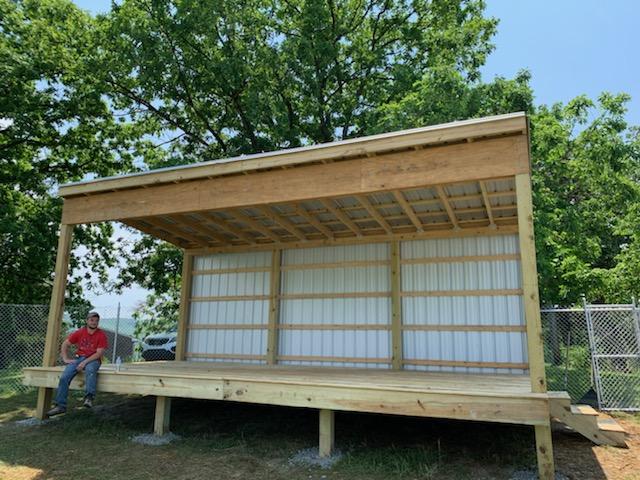 Here is the finished product from the stage assembly at Youngwood Park and Pool!
#cwctc #Tech4All