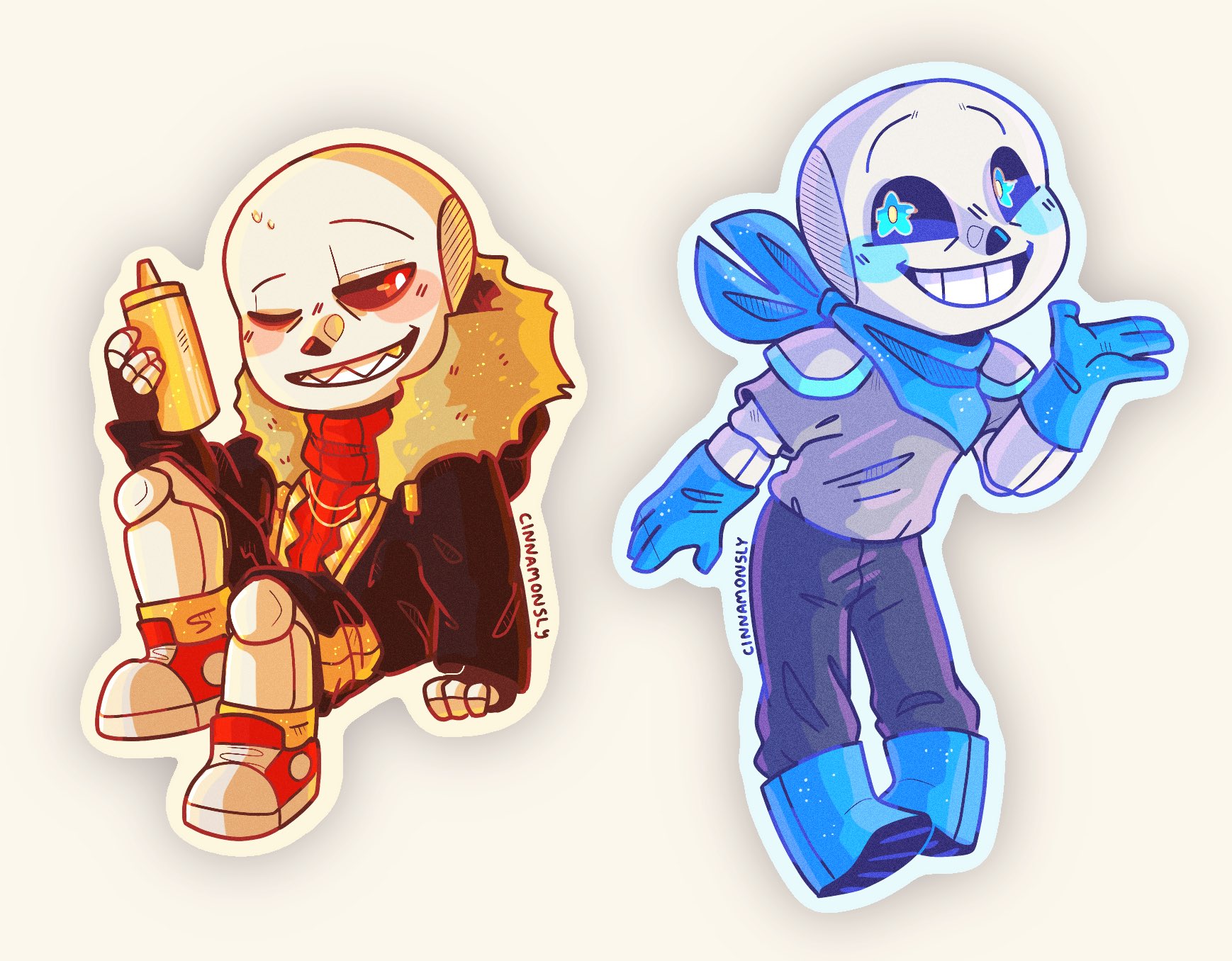 Underfell Sans Sticker