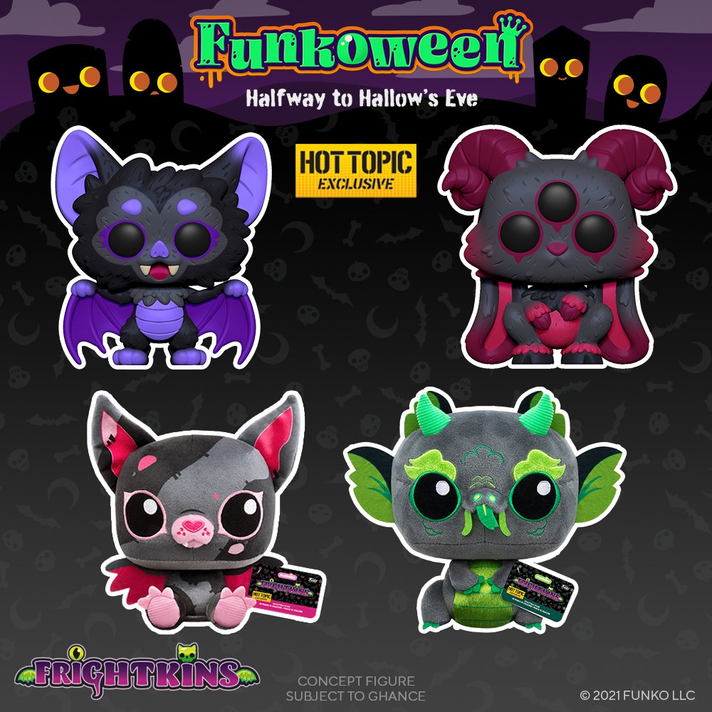Funkoween #Funko #Funkopop #Frightkins 