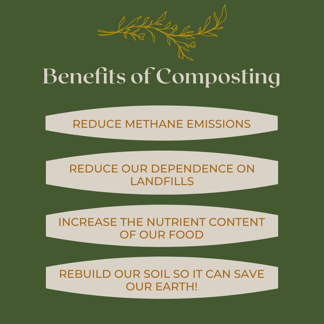 WHY COMPOST? ✨  Beyond the plethora of environmental benefits, it gives you a wonderful boost of serotonin. 

Please refer to our blog for more information on why it is important to have healthy soil, link in bio 🌱
