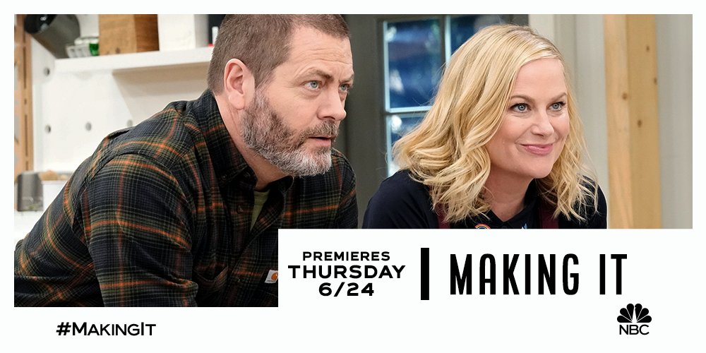 Making It (@nbcmakingit) on Twitter photo We've been DIYing to get crafting again! Don't miss the premiere of #MakingIt June 24 on <a href="/nbc/">NBC Entertainment</a>! 🙌 We've been DIYing to get crafting again! Don't miss the premiere of #MakingIt June 24 on <a href="/nbc/">NBC Entertainment</a>! 🙌