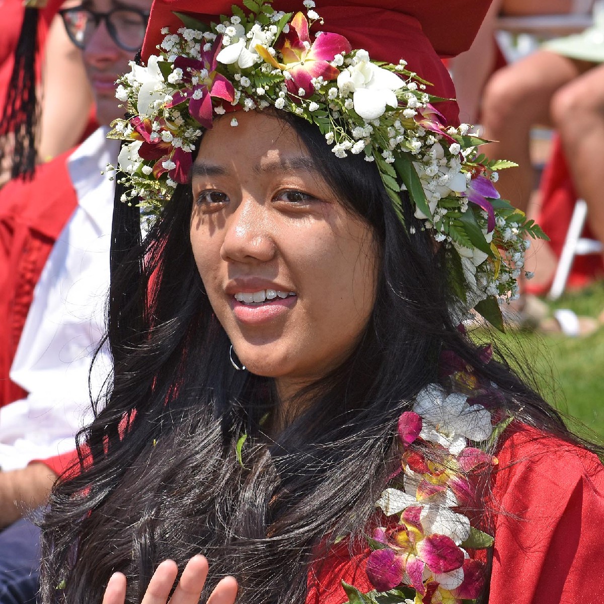 wesleyan_u's tweet photo. What a beautiful day it was to celebrate the Class of 2021! #WesGrad #Wes2021 #GoWes https://t.co/UC2hLE93Qt
