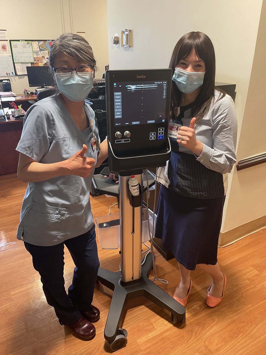 DrLorelleWuerz's tweet photo. The @NYPBrooklyn Vascular Access Team getting state of the art Ultrasound technology to give our patients nothing but the best! #NYPleadersBK #vascularaccess #innovations #ultrasound #PICCteam #VADteam #bestpractices https://t.co/xm3lpz8g6U