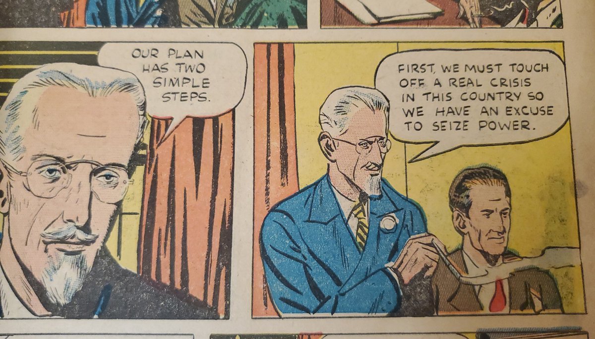 silkcityhot's tweet photo. A comic book from 1947. #IsThisTomorrow #HotSauce @aaronbergcomedy https://t.co/WC7VazCJHY