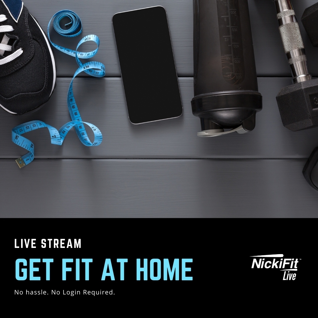 nickifitkc's tweet photo. Get fit at home with our FREE weekly live-stream workouts. Tonight at 6 CST is #HIIT. Grab your dumbbells, water, and a towel. Click here https://t.co/VekhJXx82L to work out.
#NickiFit #nickifitlive #fitnesmotivation #kcgym #kcfitness #kck #HIIT #homeworkouts https://t.co/QB4YzdYdJn