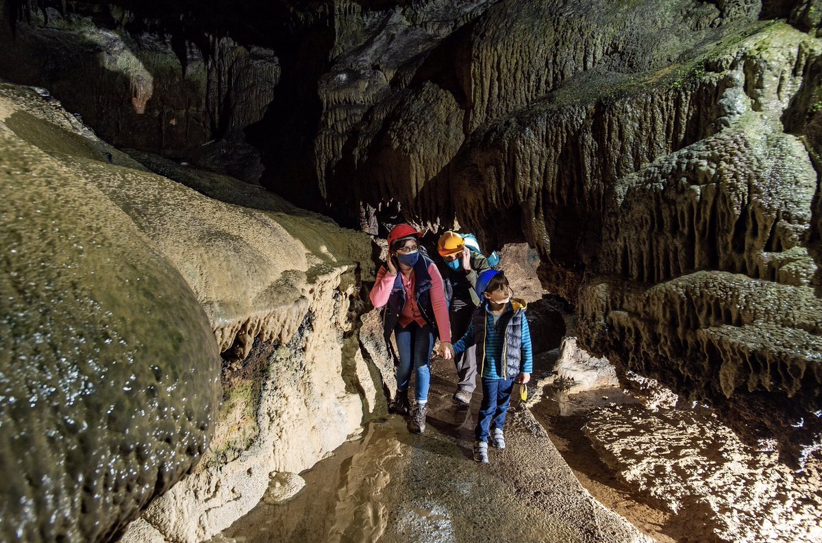 Looking for a fun & adventurous family day out this half term? 🌿🔦 Head to Ingleborough Cave & @IngleborouTrail for an epic adventure for all the family, in the heart of the beautiful @yorkshire_dales. Photo: @brucerollinson. #YorkshireDales #Caves #BankHolidayWeekend #HalfTerm