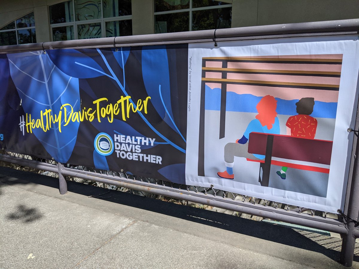 #HealthyDavisTogether is excited to share a new weekly art series on reclaiming what we love in a post-COVID world. Today we feature “Waiting” by Jennifer Lugris, an award-winning, Sacramento-based painter whose works have been exhibited locally and around the world!