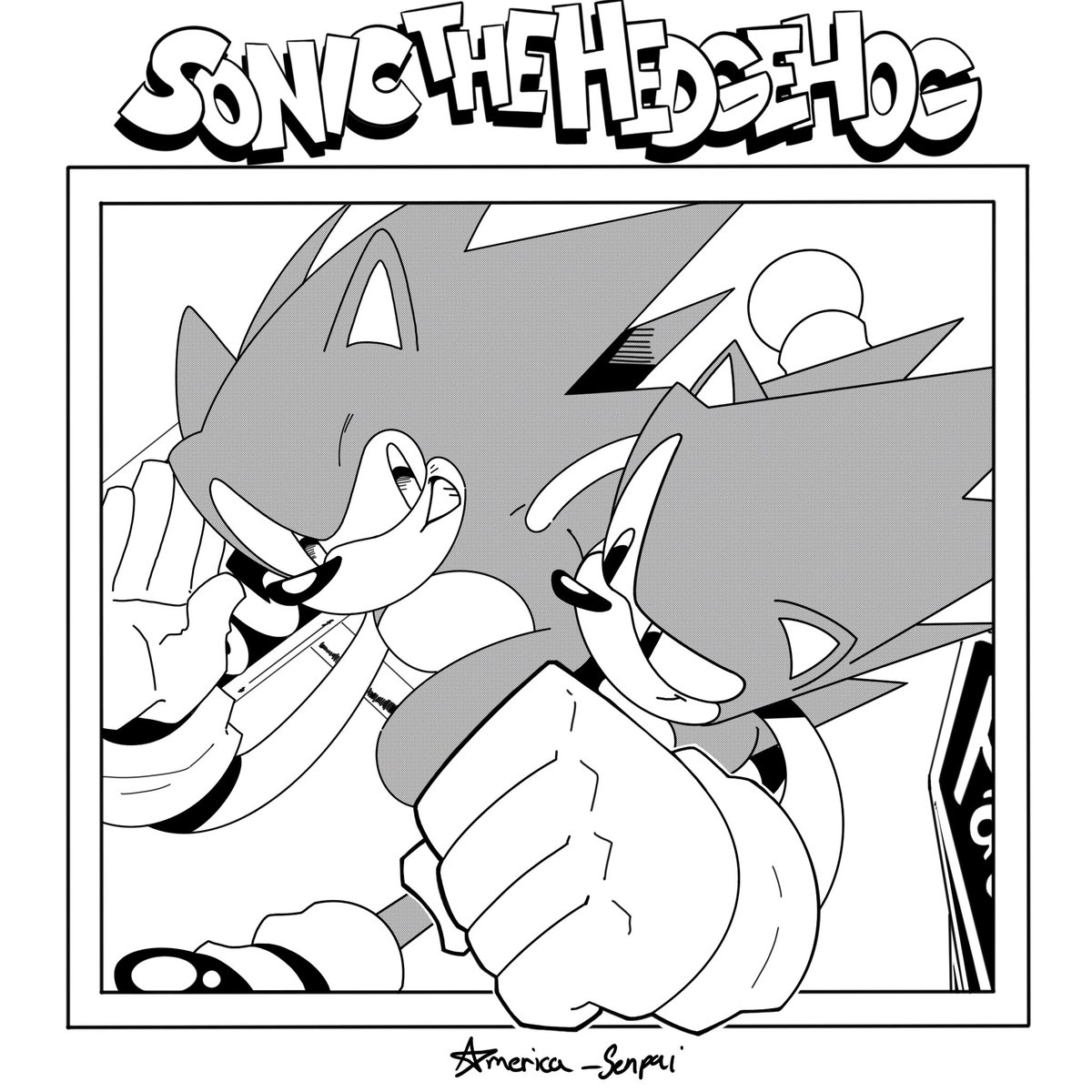 Back to the Past

#SonicTheHedgehog 
#30DaysSonic 