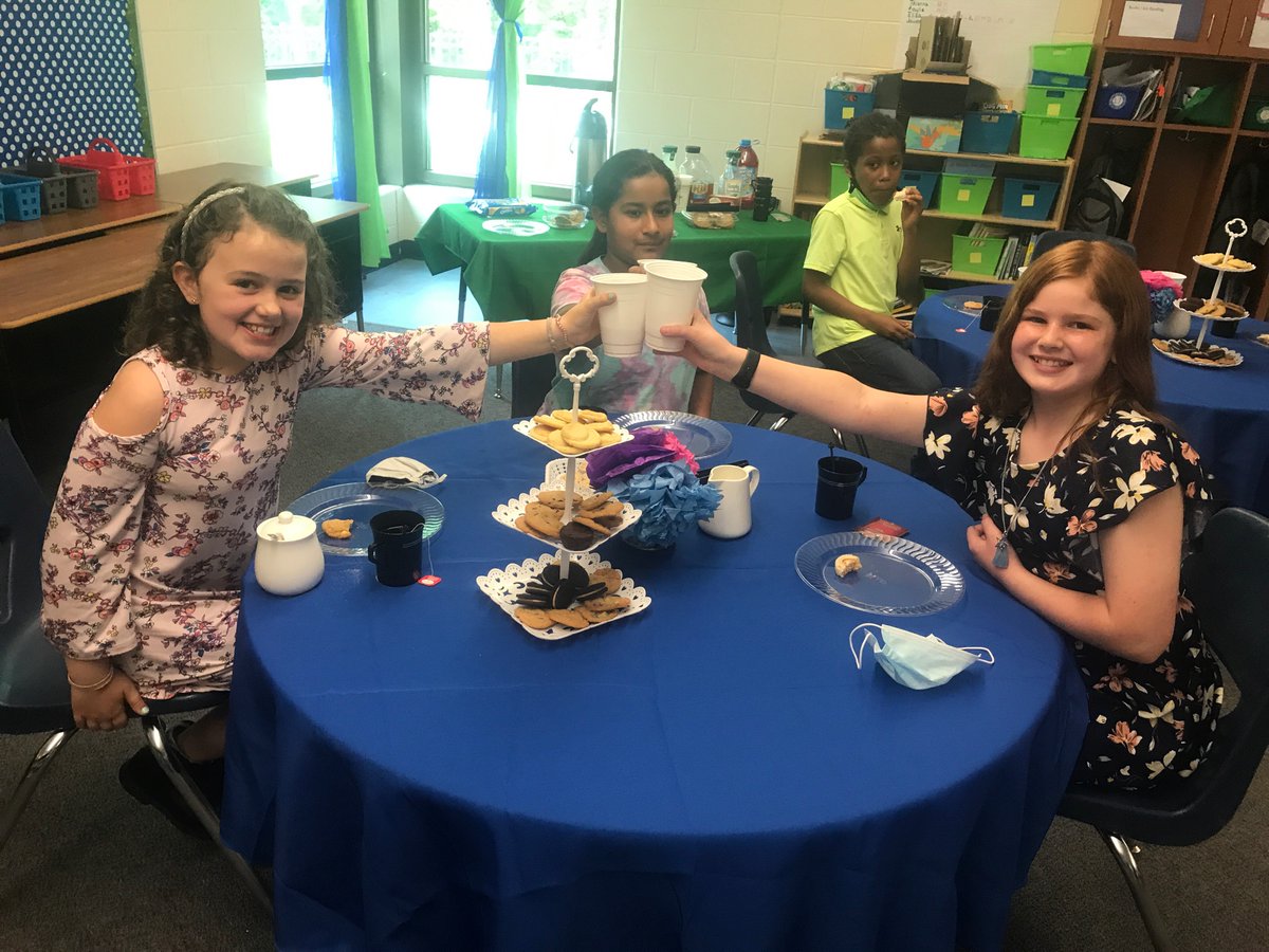 Today we celebrated our long journey of becoming published authors! Each person presented their topic followed by a wonderful reception. Our Author’s Tea was a great success! #NationalBookChallenge #ProudAuthors #TrustyHuskies