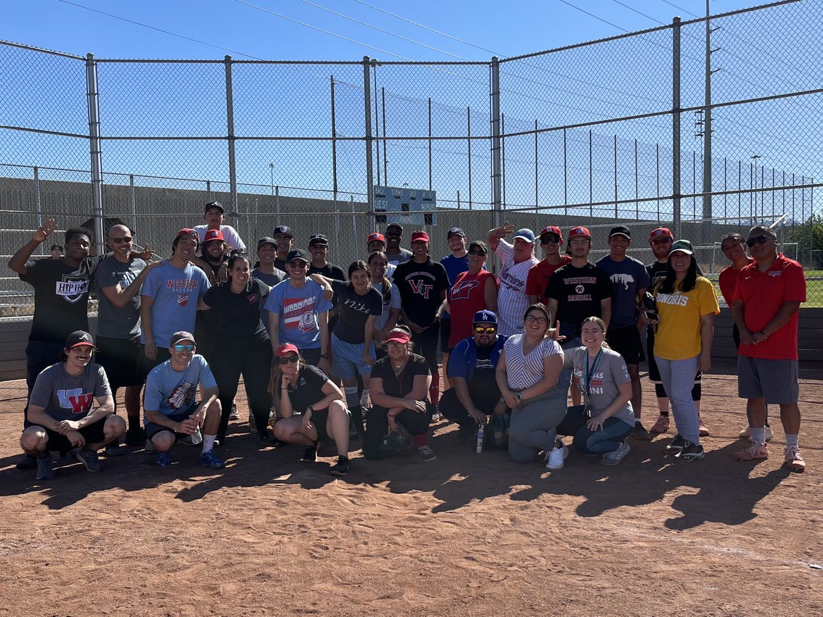 Western High School (@whs_warriorway) on Twitter photo We played #TheWarriorWay!!! The students took down the staff at our customary Student/Staff Softball game but it was worth taking the loss for the smile and laughter on the field.#CultivateEmpowerVictory <a href="/WHSLVAthletics/">Westernlvathletics</a> @PrincipalRael We played #TheWarriorWay!!! The students took down the staff at our customary Student/Staff Softball game but it was worth taking the loss for the smile and laughter on the field.#CultivateEmpowerVictory <a href="/WHSLVAthletics/">Westernlvathletics</a> @PrincipalRael