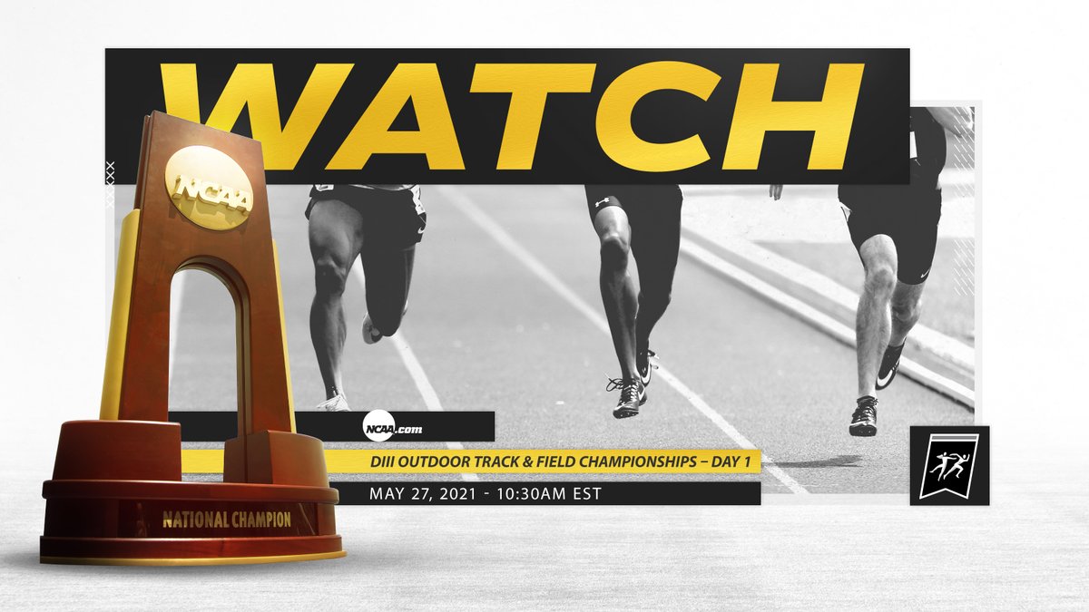 WATCH NOW! DIII Outdoor Track &amp; Field Championships: Day One

🎥: on.ncaa.com/g5svbh #d3tf