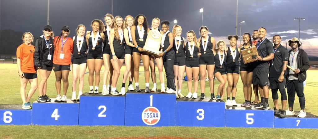 Congratulations to our Girls’ Track &amp; Field team on winning the State Championship! Go Tigers!