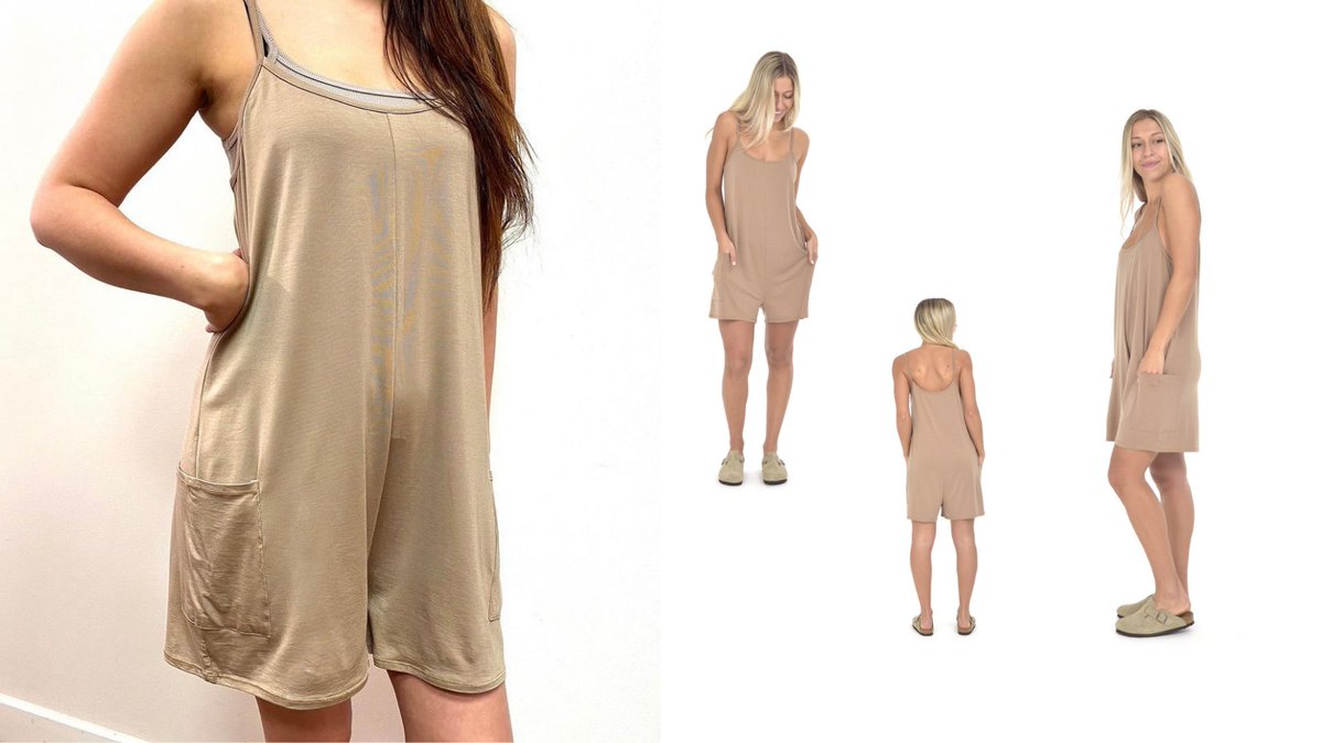 TheBraLounge's tweet photo. Say 👋hello👋 to the Cameron romper by #PaperLabel. Buttery soft, lightweight tencel, super cute for summer lounging! Pair it with a bralette or Bra30 for ultimate comfort. Sizes small-xlarge, unfitted loose design. $84.99 https://t.co/uh3m9ljnrj