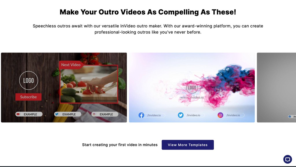 BforBloggers's tweet image. InVideo’s free video maker enables you to create intro videos without any watermark and gives you an edge over and above your competitors with compelling designs.

Read more 👉 lttr.ai/hPCy

#videomarketing #BforBloggers