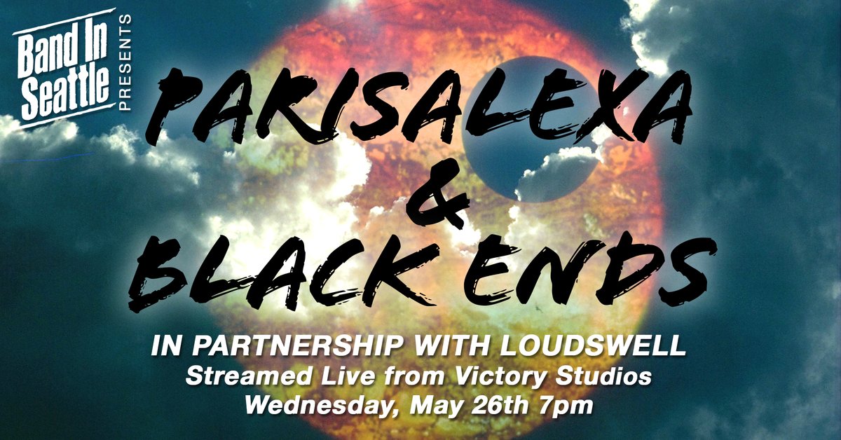 LoudSwell's tweet photo. TONIGHT Livestream from @BandInSeattle - The Black Ends @EndsBlack 7pm PT and @parisalexamusic 8pm PT
Watch at https://t.co/bLOWDVoHlq
#twitch #twitchmusic #twitchtv #youtubemusic #livestream #seattle #bandinseattle https://t.co/6us0bdiz2q