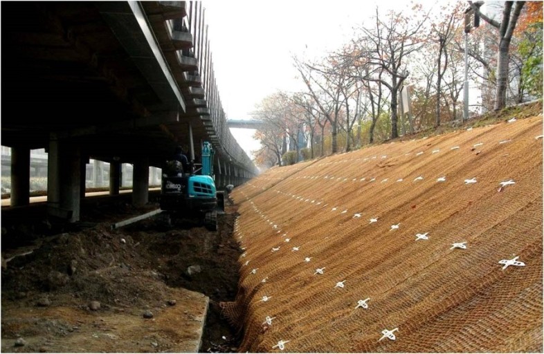 Kelvin75778628's tweet photo. COIR NET
COIR GEOTEXTILE
Installation completed.
Now we have green grass after use COIR NET.
#coirnet #erosioncontrol #coconutfiber #coirgeotextile #coirnetting
#진천군조경자재 #충주시조경자재 #비탈면녹화 #비탈면보호 #녹생토 #법면녹화 #야자매트 #코이어롤 #미니 #코아네트 https://t.co/MaEQ6yxM7w