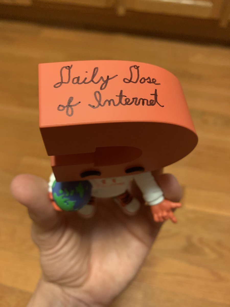 ddofinternet's tweet photo. One random person is going to win the ONLY signed Daily Dose Of Internet @youtooz

LIKE this tweet to enter.

Contest ends in 24 hours 😃 https://t.co/K7mjND90u7