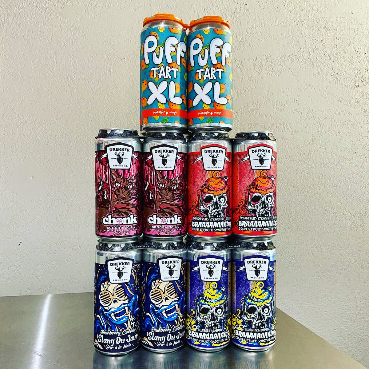 New smoothie / fruited sours from <a href="/brewingprojekt/">thebrewingprojekt</a> &amp; <a href="/DrekkerBrewing/">Drekker Brewing</a> now available!