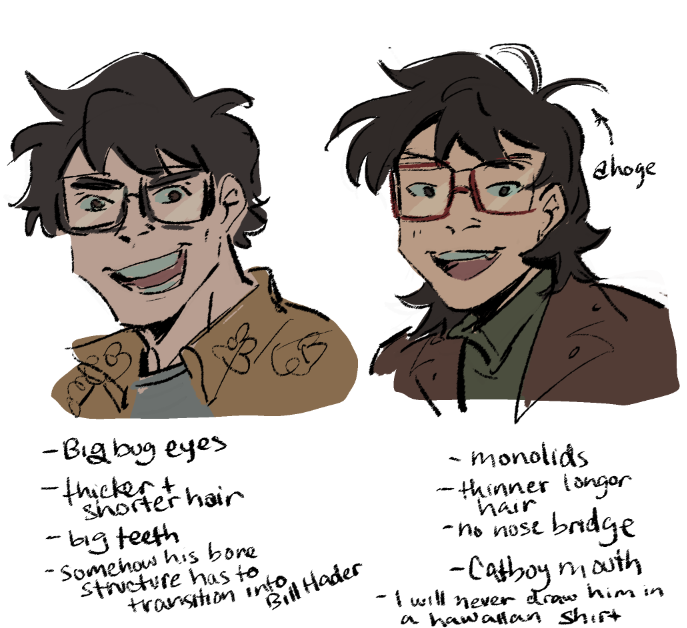 desperately trying to convince myself that i draw richie (IT) and ryan (IT) differently lmsjdfsdg