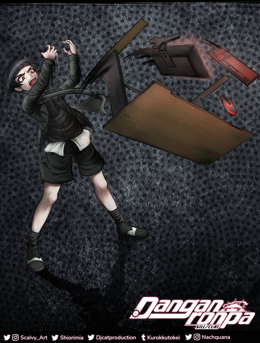 I wonder what Shoko saw to react this way...
#danganronpa