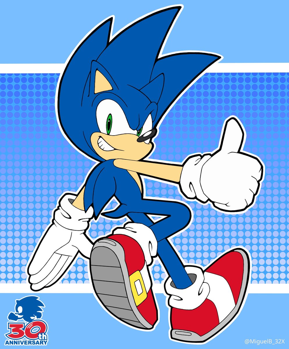 MiguelB_32X's tweet image. 💙Happy 30 years Sonic!💙

#SonicTheHedgehog #Sonic30th #sonicfanart #sonicartist