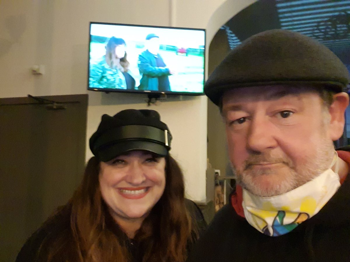 JohnnyVegasReal's tweet image. We've snuck away as @celebpa and I just had to see this through with you all. Big saddos that we are sitting watching ourselves on telly 😉
#jvglamping ❤