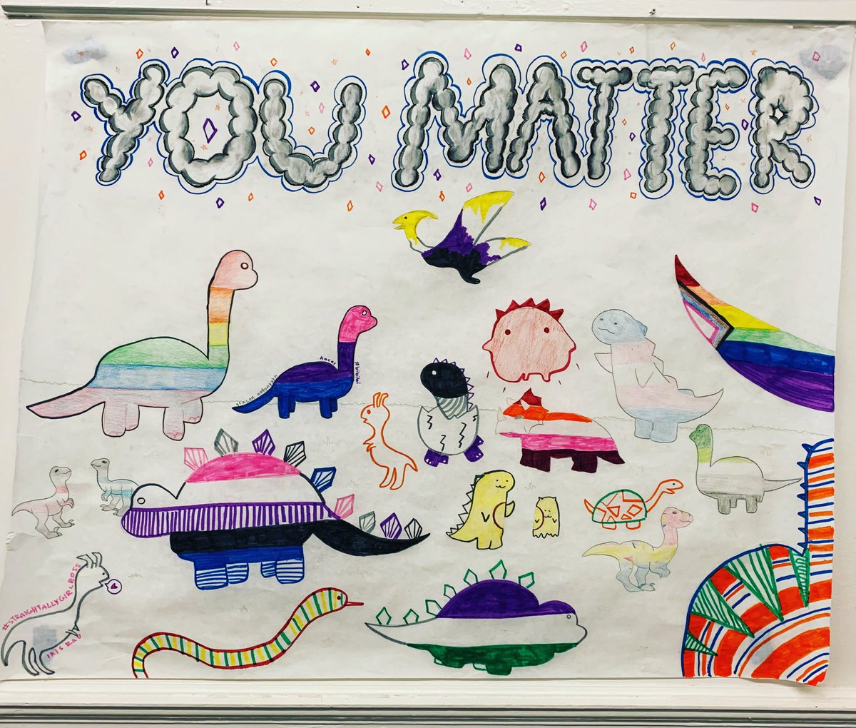 Important message from our students ❤️🧡💛💚💙💜🖤🤎🤍
