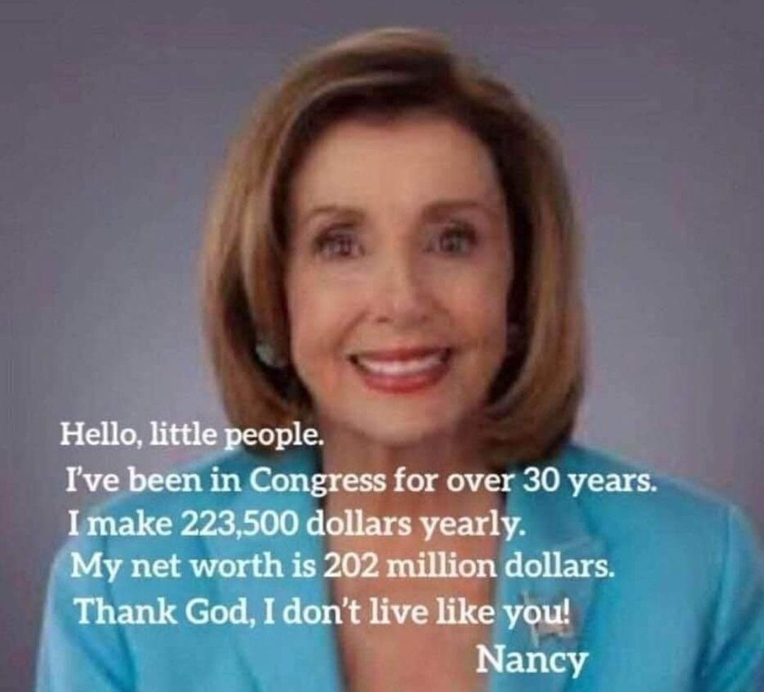 Raven592's tweet photo. @SpeakerPelosi https://t.co/zVGYlMw1u5
