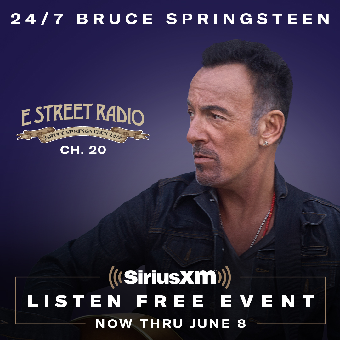 skinke Delvis Fradrage Bruce Springsteen on X: "SiriusXM's Listen Free Event is on now! Just press the button in your car, or download the @SIRIUSXM app to listen to E Street Radio on your phone skinke Delvis Fradrage Bruce Springsteen on X: "SiriusXM's Listen Free Event is on now! Just press the button in your car, or download the @SIRIUSXM app to listen to E Street Radio on your phone