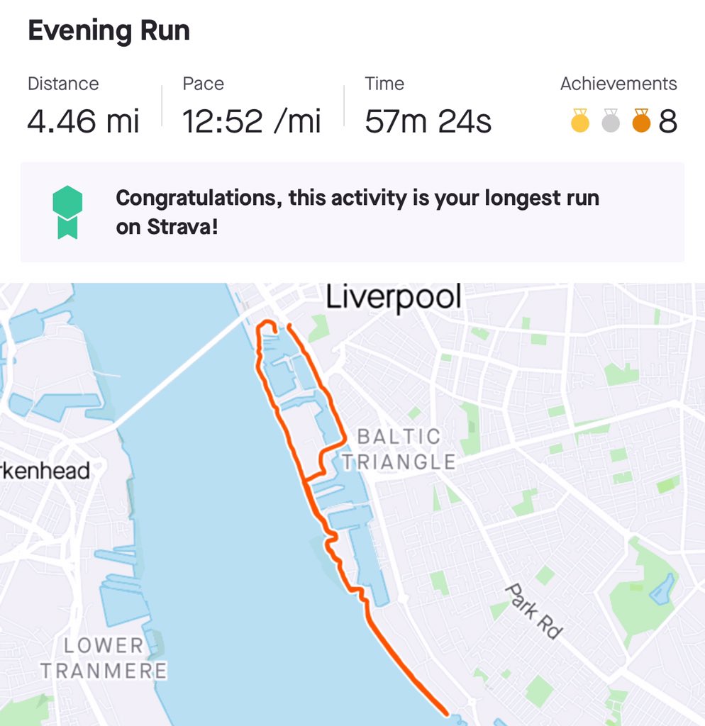 An 8k run for our top team “Legs Miserables” <a href="/Brit_Challenge/">TheBRITchallenge</a> <a href="/SportLiverpool/">Sport Liverpool</a>. Raising funds for mental health charities🙌 And a boat was taken out of the lock while tide was turning! In the past I optimised a similar scheduling problem with 5 serial locks for up to 35 ships ⛴