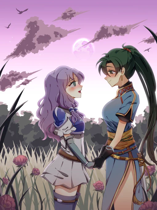 Florina x Lyn commission from last month #FE7 