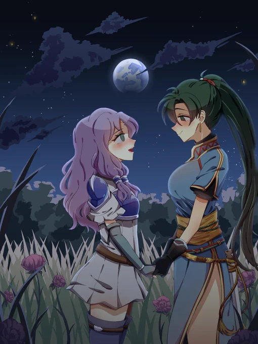 Florina x Lyn commission from last month #FE7 