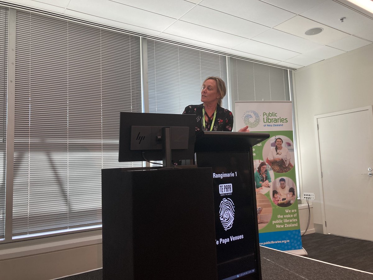 We are now listening to all the awesome work that Public Libraries have been doing all around New Zealand from our regional reps. #PLNZForum2021 #LiteracyInLife
