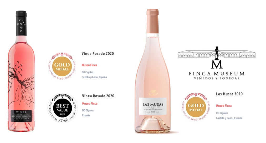 Estamos de #Enhorabuena en #Cigales <a href="/bodegasmuseum/">bodegasmuseum</a> ha sido galardonada con dos medallas de #Oro en el prestigioso concurso @rose_championship a sus #vinos #VineaRosado y #LasMusas #AlLio #HaciendoCigales <a href="/DOCigales/">D.O. Cigales</a>