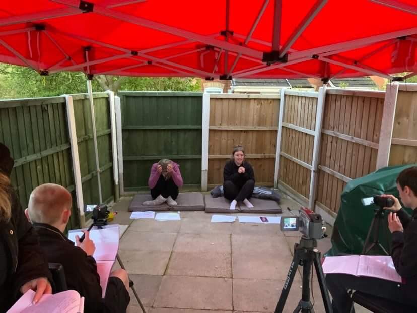 TheatricalAwak1's tweet photo. It is so good to be back doing the thing we all love... Teamwork makes the dream work!

Come along to @buxtonfringe @underthefringe in July, we would love to see you there! https://t.co/ygCp5SbAAr