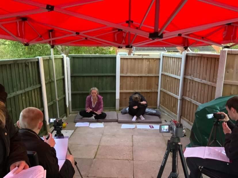 TheatricalAwak1's tweet photo. It is so good to be back doing the thing we all love... Teamwork makes the dream work!

Come along to @buxtonfringe @underthefringe in July, we would love to see you there! https://t.co/ygCp5SbAAr