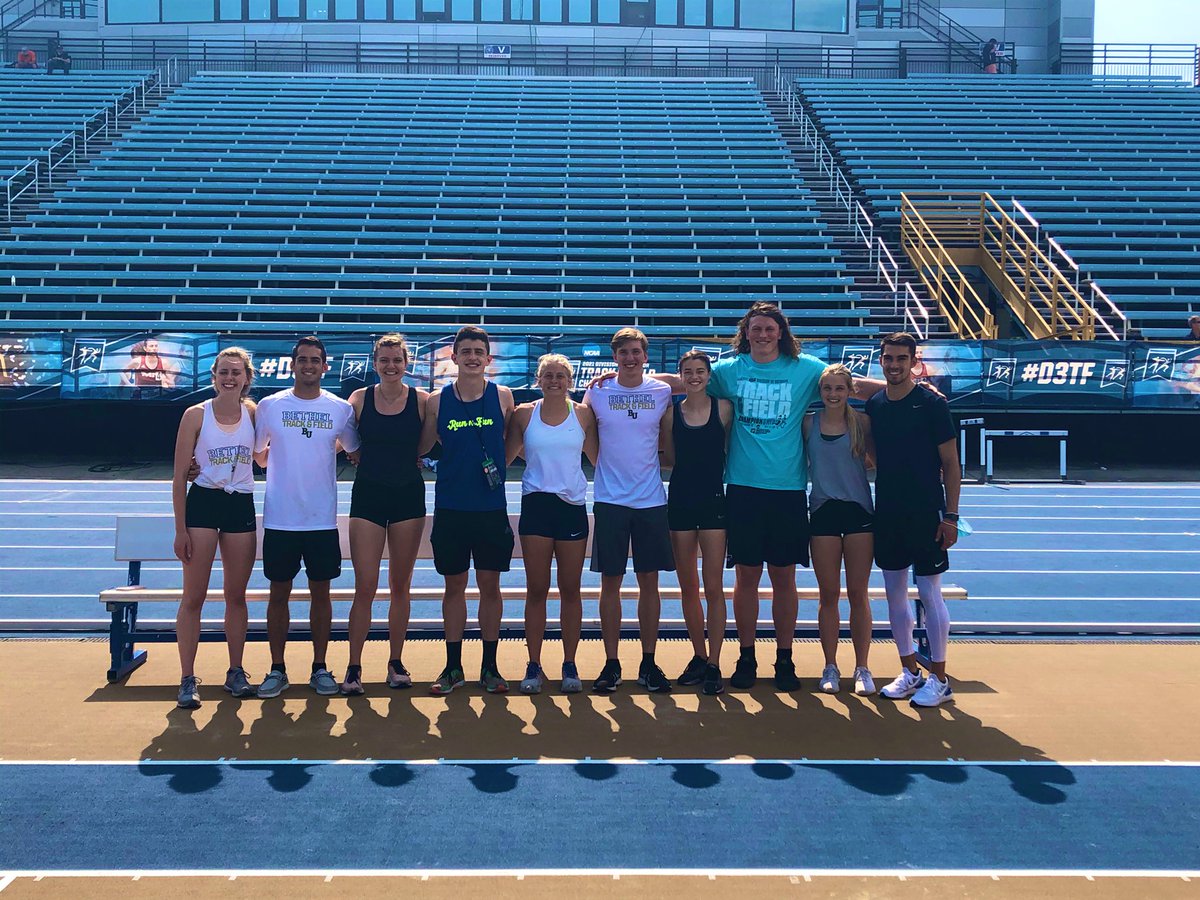 bethelxctf's tweet photo. Our biggest nationals crew ever is ready to compete at the @ncaadiii national championships over the next 3 days!

Schedule: https://t.co/ok2bpdkwPp
Heat Sheets:https://t.co/DLAvWfyadH
Live Results: https://t.co/xRxBhEPAG9
Live Stream: https://t.co/7LvbNgDj0b https://t.co/4BqBJqT1DO