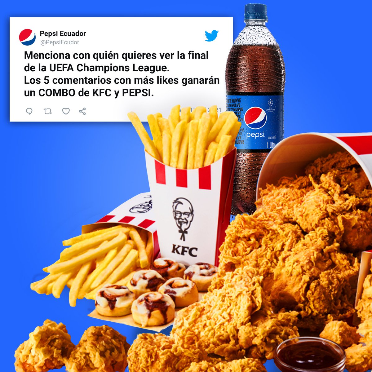 Pepsi Ecuador tweet media