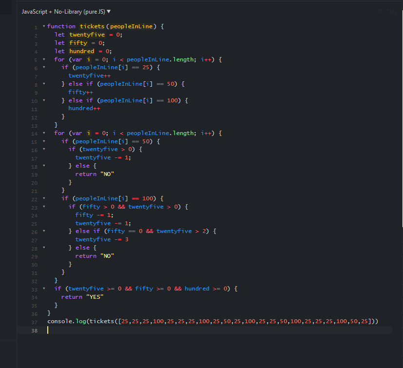 Ivan52966138's tweet photo. Day 90/100 #100DaysOfCode #javascript #freeCodeCamp Did some coding today on CodeWars practicing js and did 2 tasks first one is solved but the second  one is not working 100% it's working like 98% of the time but can't find the mistake also just realized I have only 10 days left https://t.co/ZqjrNsAhpa