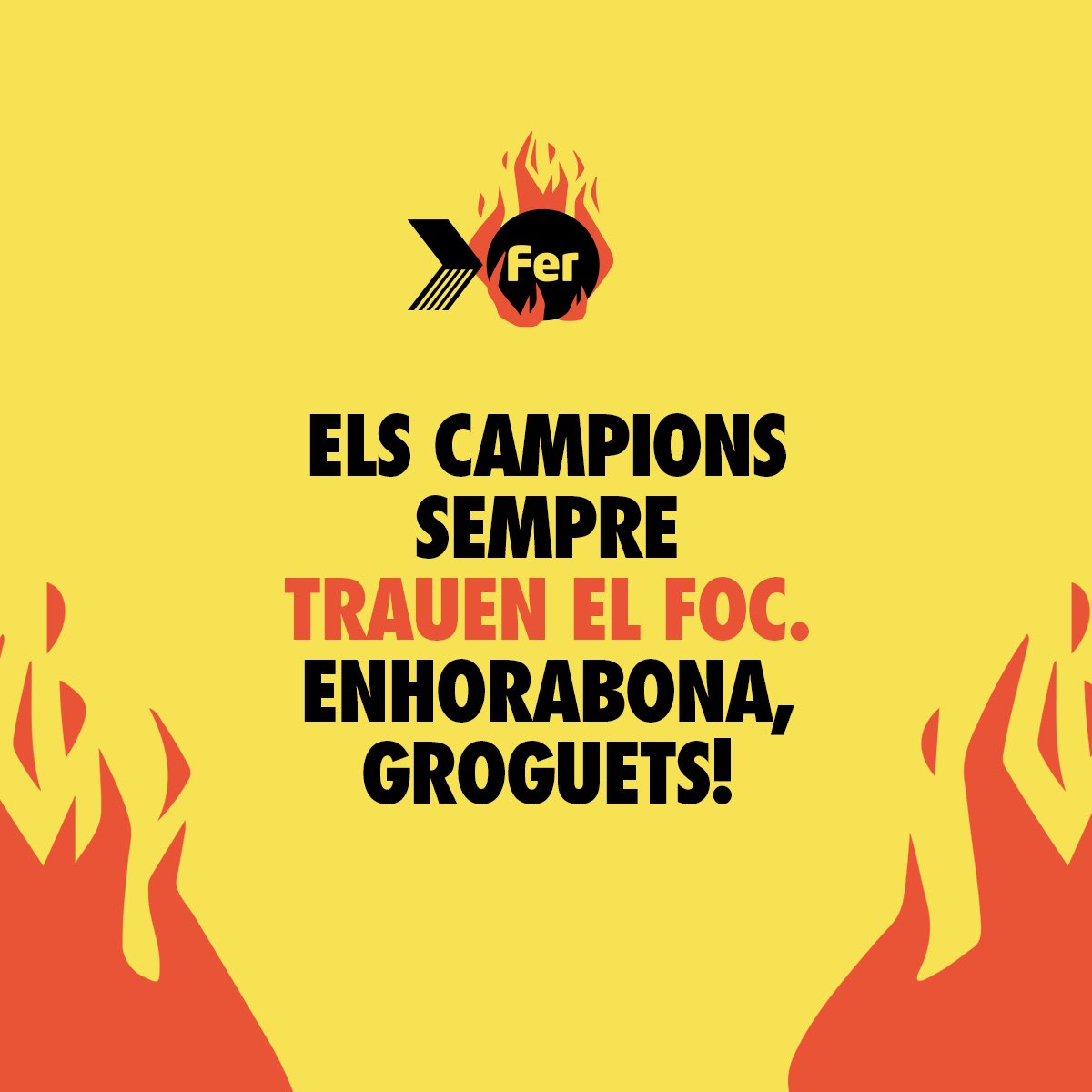 Los campeones siempre sacan el 🔥
Todo el equipo del Proyecto FER os da la enhorabuena por el primer título de vuestra historia. ¡Enhorabuena, <a href="/VillarrealCF/">Villarreal CF</a>!