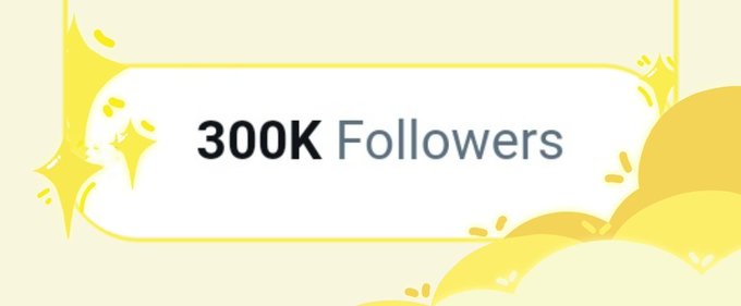 ✨300k✨ Thank you so much！ 谢谢大家！ https://t.co/Nol2TR2Y6F