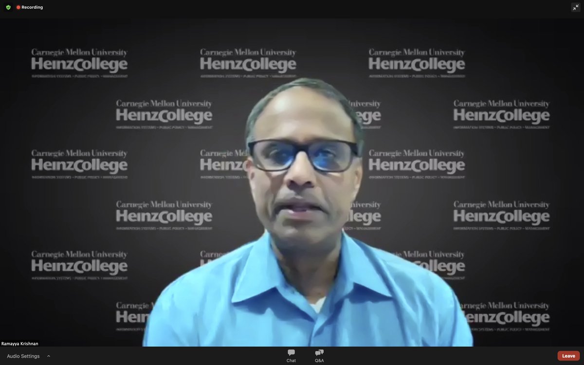 HeinzCollege's tweet photo. “Public interest technologists are really the workforce needed behind #policy implementation.”
- Dean Ramayya Krishnan of @HeinzCollege at the @ACGeoTech #GeoTechReport launch
#IntelligentAction #tech #PublicInterestTech https://t.co/dQihcdvRcu