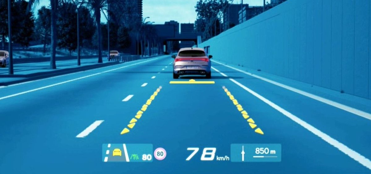 NextReality's tweet image. Volkswagen&apos;s offshoot Cupra Born electric vehicle debuts with impressive augmented reality features next.reality.news/news/volkswage…