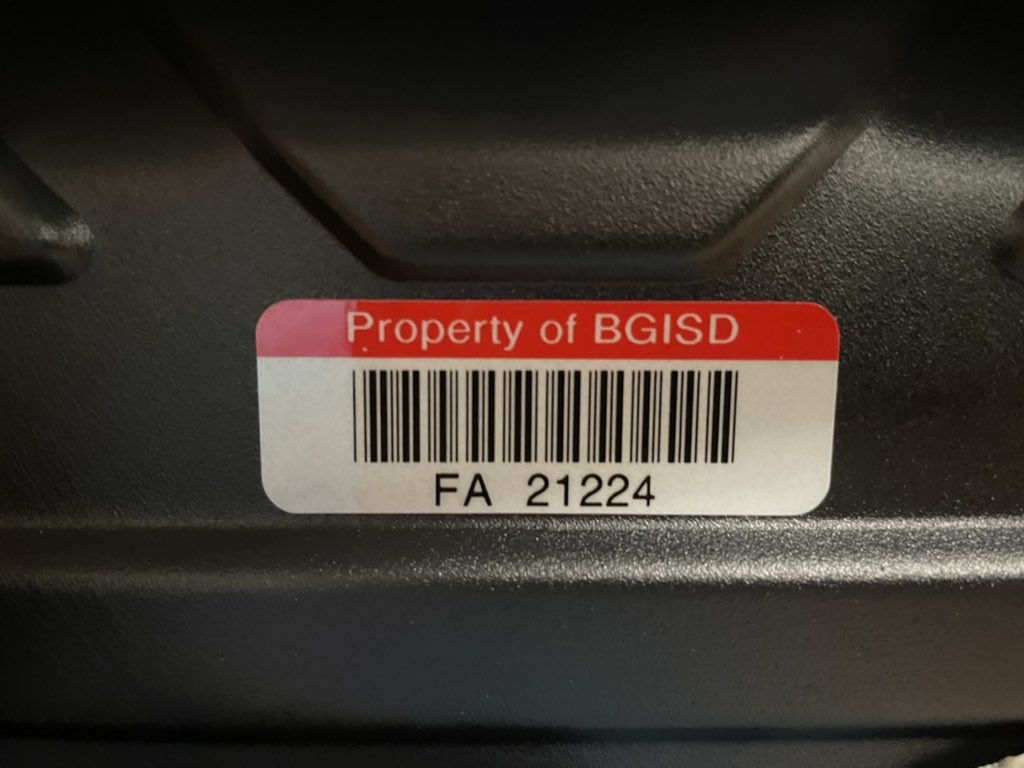 MsMarcumBGISD's tweet image. The first #BGISD panel was officially tagged today! ... and then we tagged 24 more &amp;amp; prepped them for delivery 🚚 to schools TOMORROW! Whooooo’s gonna get the first batch??? 🙃 I hear @wkingbg takes bribes... 😉 #TechCrossFit 💪🏻